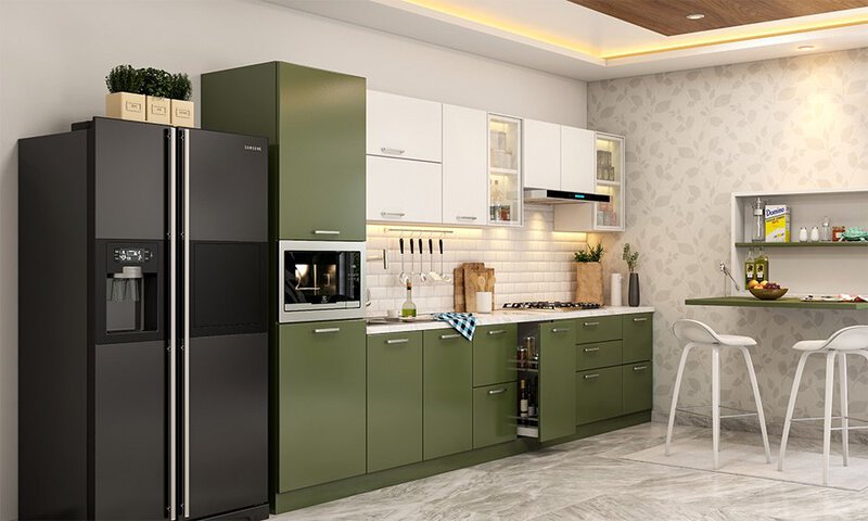 Acrylic Finishes Material in Modern Cabinet Manufacturers

