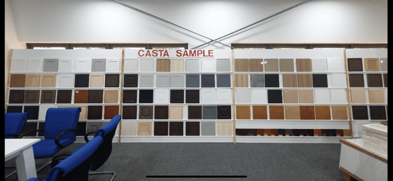 Wood materials for Casta’s cabinets bearing the FSC certification for responsible sourcing