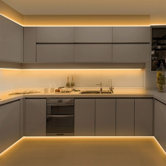 LED lighting kitchen cabinets