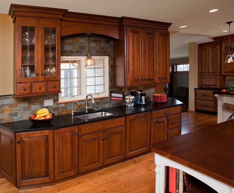 Traditional kitchen featuring framed cabinets made of MDF and plywood, highlighting their durability and cost-effectiveness