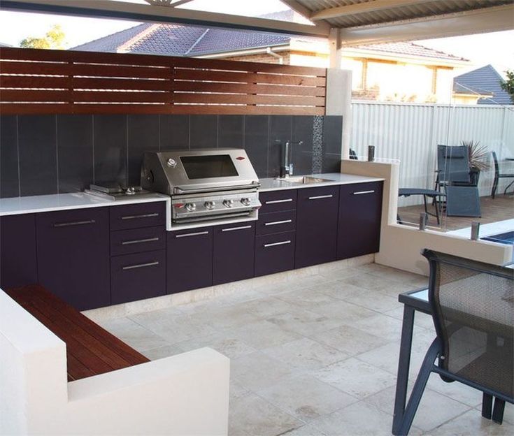 Moisture resistant kitchen cabinets tailored for coastal and humid climates in outdoor kitchens