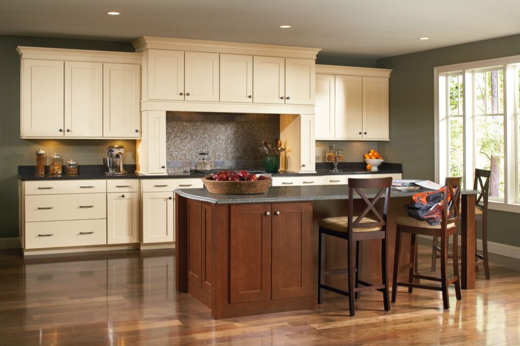 Semi-custom cabinet lineup showing interchangeable door styles
