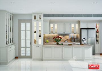 glass front cabinet