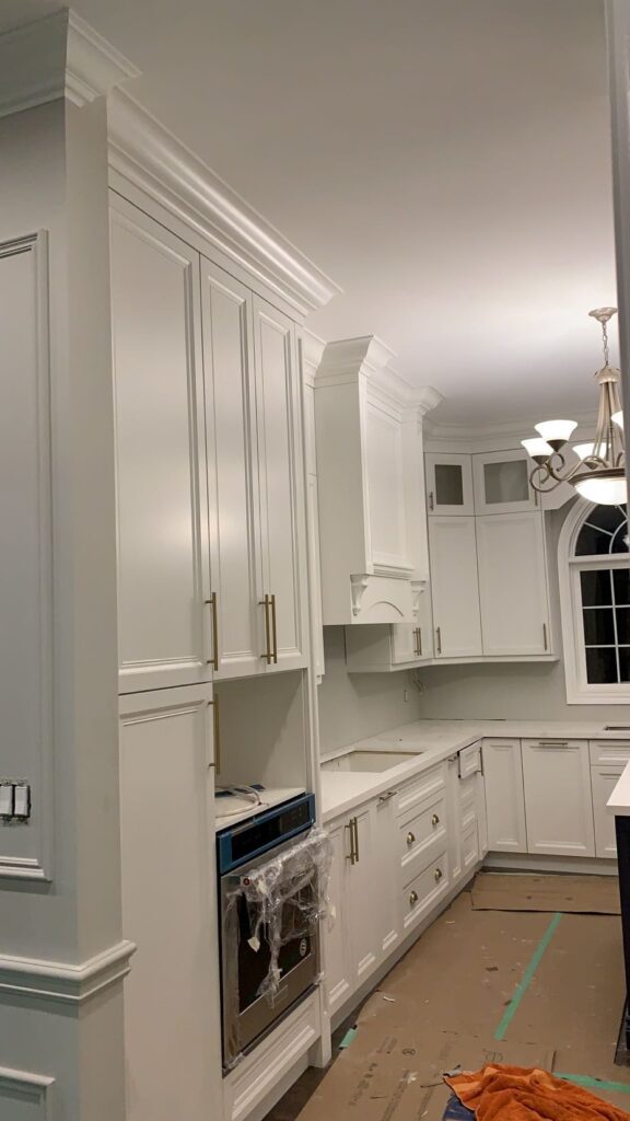 Painted MDF cabinet doors