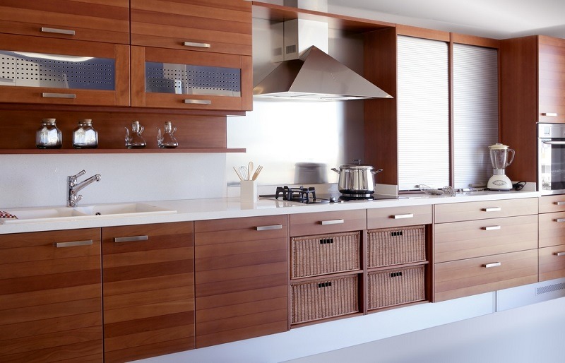 RTA flat‑pack manufactured home cabinets kitchen modules