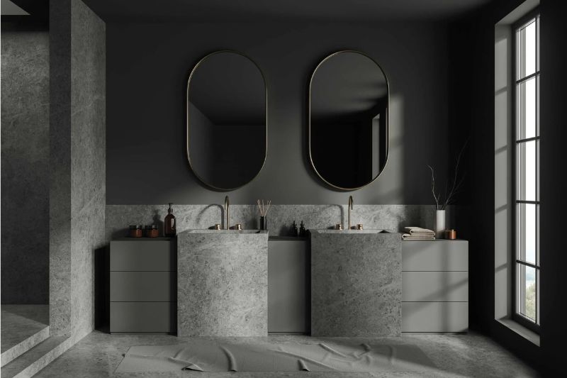 Casta’s custom bathroom vanity