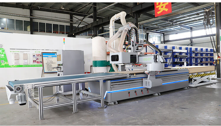 OEM kitchen cabinet production line with automated CNC equipment