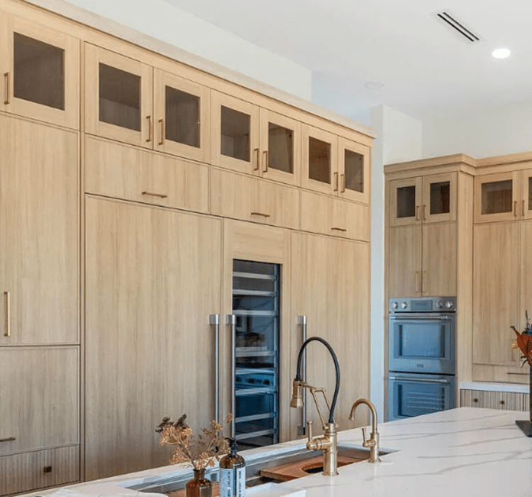 High-end custom millwork kitchen cabinetry in Arizona