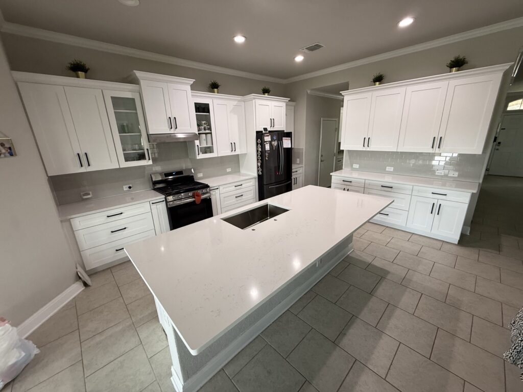 Contractor trade program pricing counter for wholesale kitchen cabinets