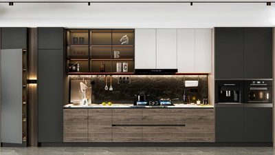 stylish kitchen cabinets