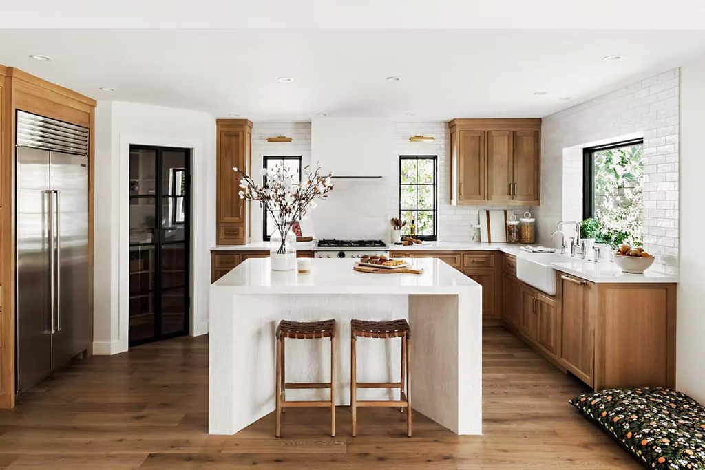 Budget-friendly stylish kitchen cabinets built for easy assembly